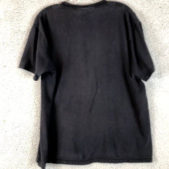 Vintage Nike Shirt Mens XL Black Essentials Swoosh Logo Embroidered Y2K Grunge - Picture 2 of 5